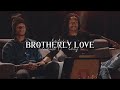 ; les twins brotherly love.