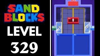 Sand Blocks: Drop Puzzle Level 329 Walkthrough 