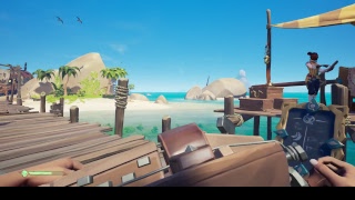 Одиночное плавание, учусь играть Sea of Thieves