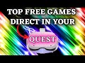 FREE 14 OCULUS QUEST 2 GAMES - NO WIRES, NO PC NO PHONES NEEDED!