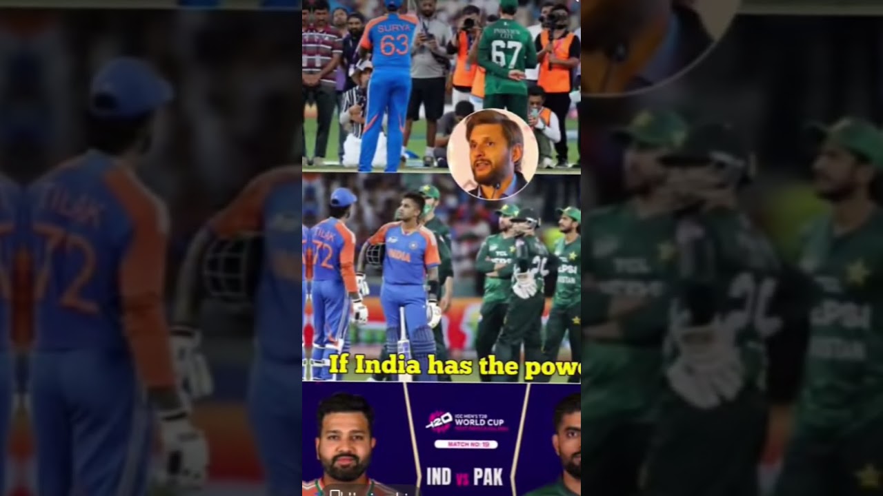 Shahid Afridi issues Open challenge to India ahead🤯🤯
