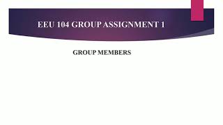 #EEU104-2021- Thevenin's Theorem
