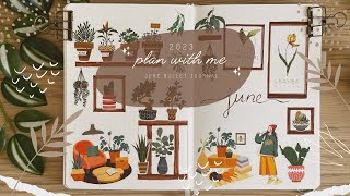 June Plan with me | Bullet Journal Setup ✨ #journalwithme #bulletjournal #planwithme