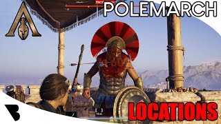 Assassin's Creed Odyssey Polemarch Locations