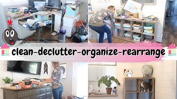 NEW EXTREME DECLUTTER & CLEAN WITH ME || MINIMALISM || AT HOME WITH JILL