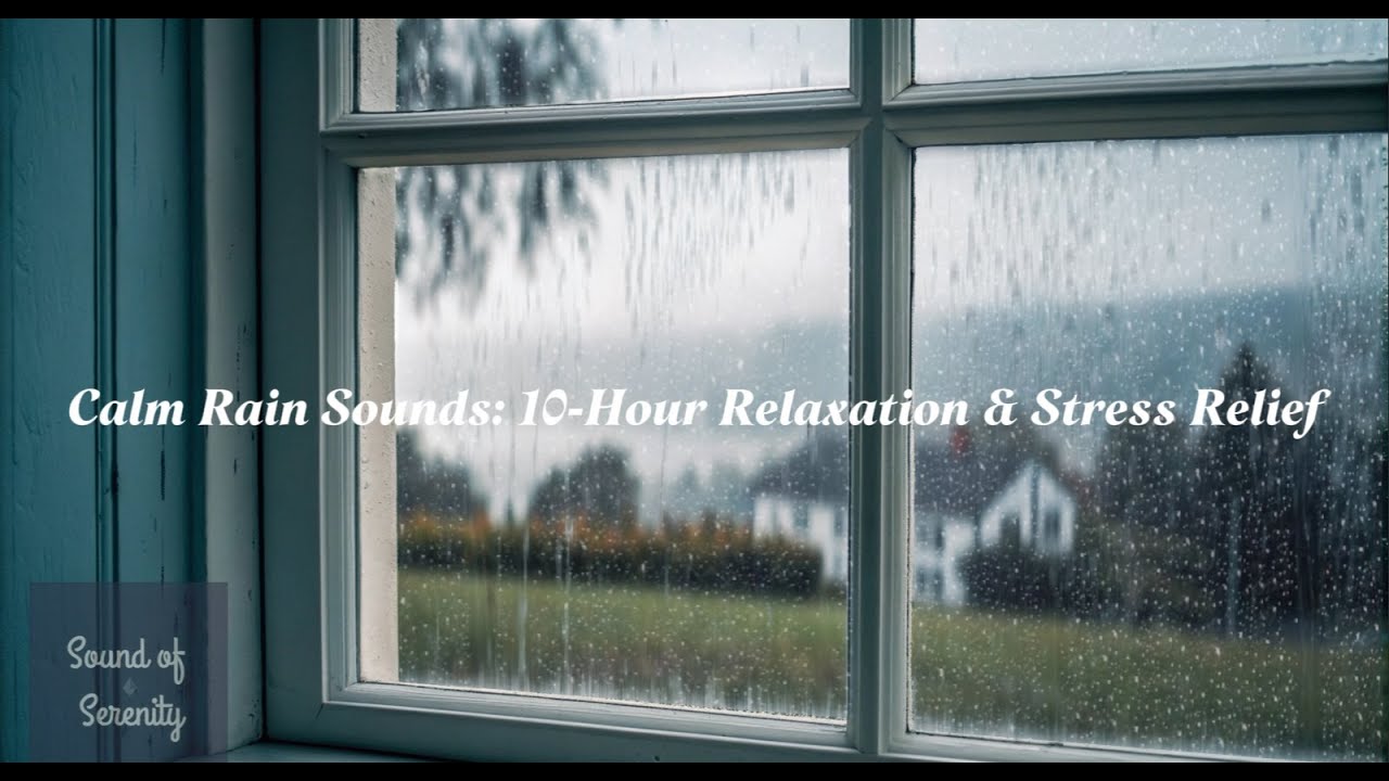 Calm Rain Sounds 10 Hour Relaxation & Stress Relief - YouTube