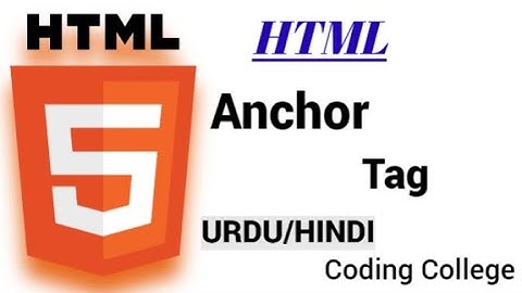 Anchor tag in html | Class 12 |  for Beginners || Coding college ||