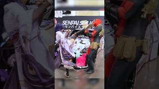 Raiden Shogun has enough of these Deadpool cosplayers genshin genshinimpact anime