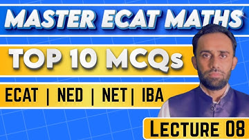 ECAT Math Lecture 08 Sets and Functions I NUST Math I UET Math I NED Math I IBA I GIKI I FAST Math