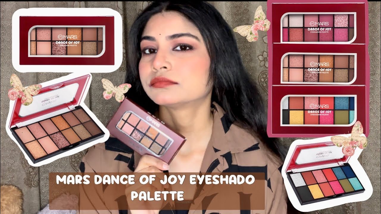 MARS Dance Of Joy 12-In-1 Ultra PigmentedEyeshadow Palette Shade 02 review 