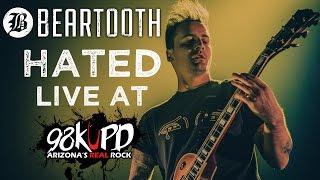 Beartooth Peforming Hated Live At 98 KUPD