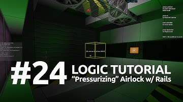 Starmade Logic #24 - "Pressurizing" Airlock using Rails
