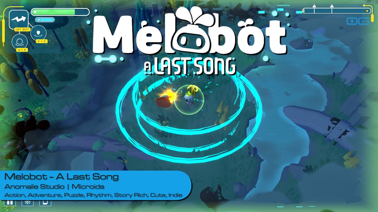 Melobot - A Last Song: Healing a Planet Through Music! (Gameplay)