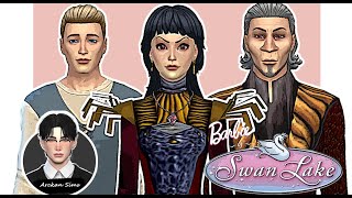 BARBIE OF SWAN LAKE PART 3 (Odile, Rothbard, Daniel)//Sims 4 - Create a Sim // Barbie in The Sims 4