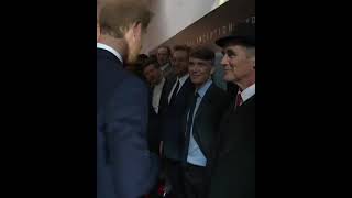 #PeakyBlindersTommyshelby "Prince Harry meet Cillian Murphy"|Shelby Iconic style looks|Ignore people screenshot 4