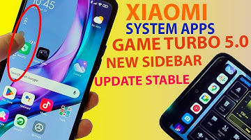 MIUI 13 New System Apps Update Stable GLOBAL - New Features, New Game Turbo, New Sidebar