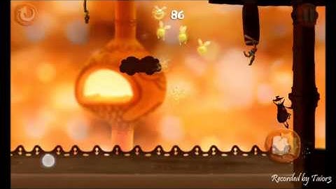 Rayman Fiesta Run Level 12 Inferno, Chef Cook Party Walkthrough PERFECT 100%