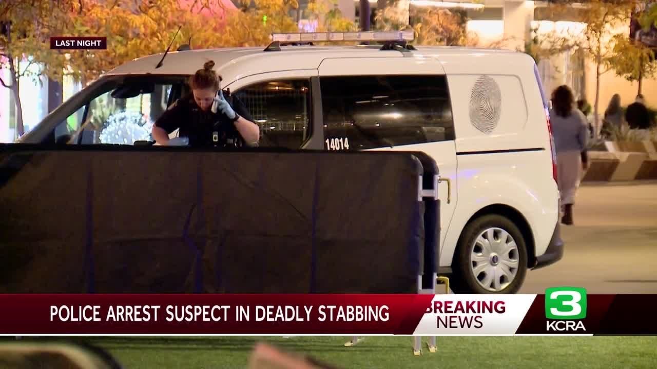 Man arrested after deadly stabbing in DOCO area of Sacramento - YouTube