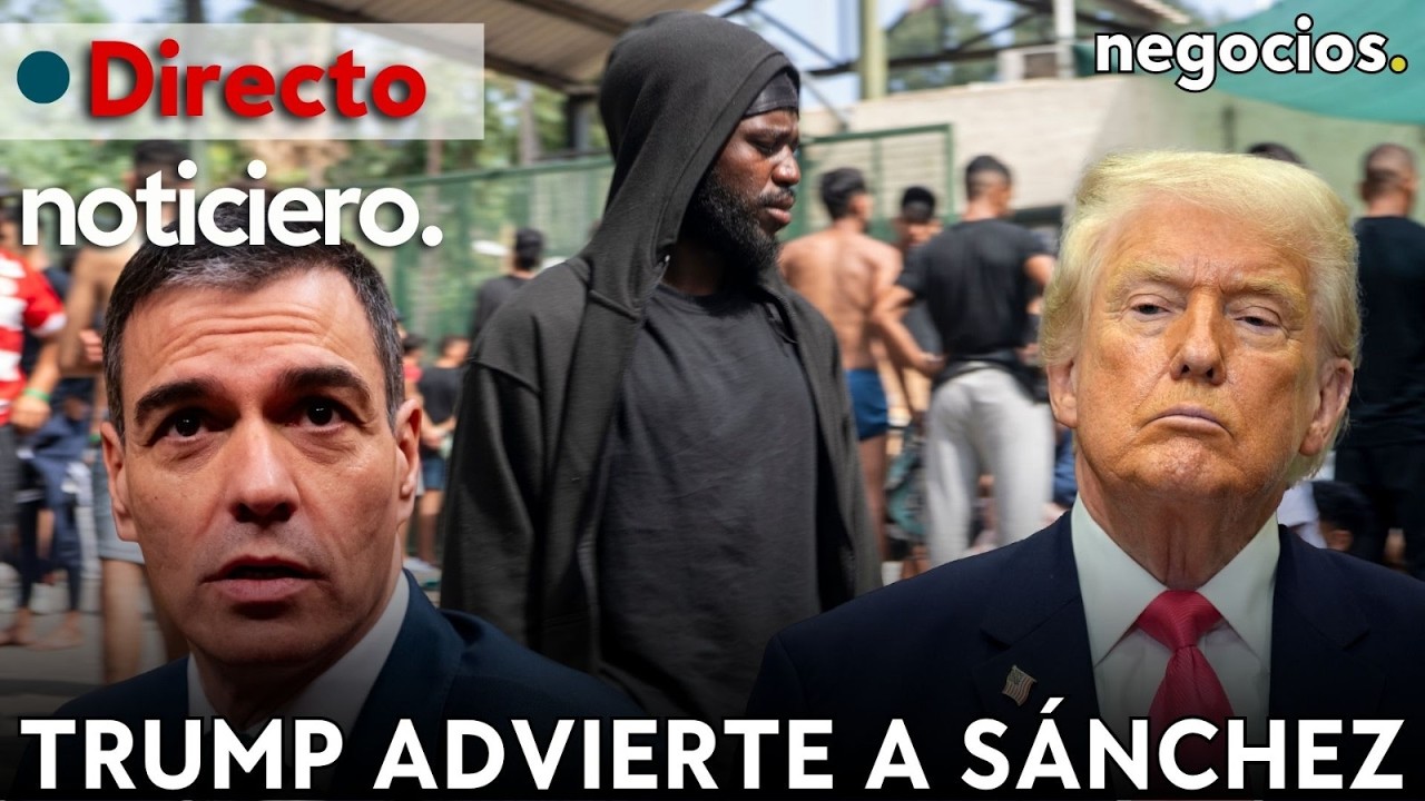NOTICIERO: Crisis histórica en España por la avalancha en Ceuta, Trump advierte y Europa se revuelve