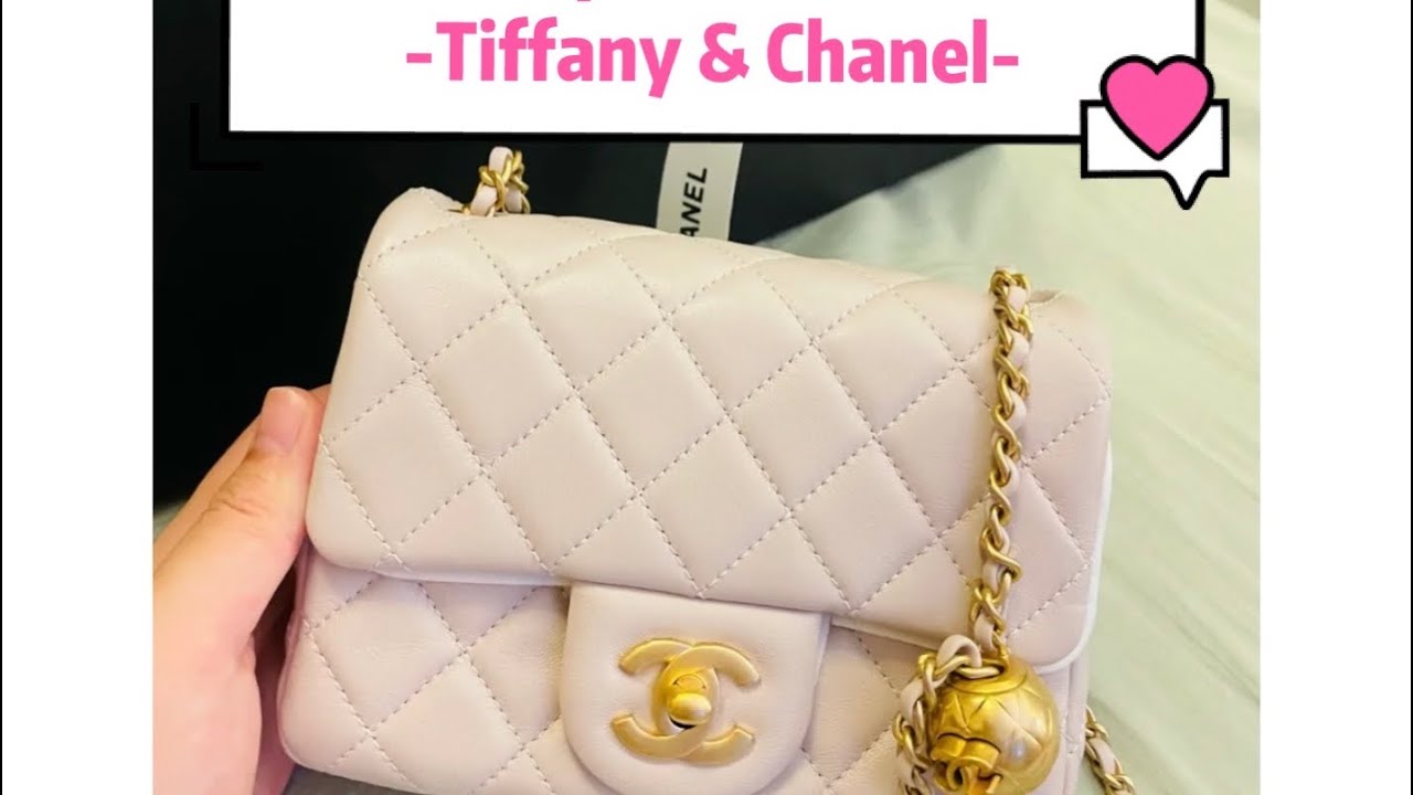 Chanel 21B Pearl Crush Bag Unboxing: Chanel Square Mini - YouTube