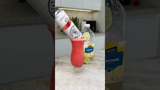 Pink lemonade white claw slush #lemonade #pink