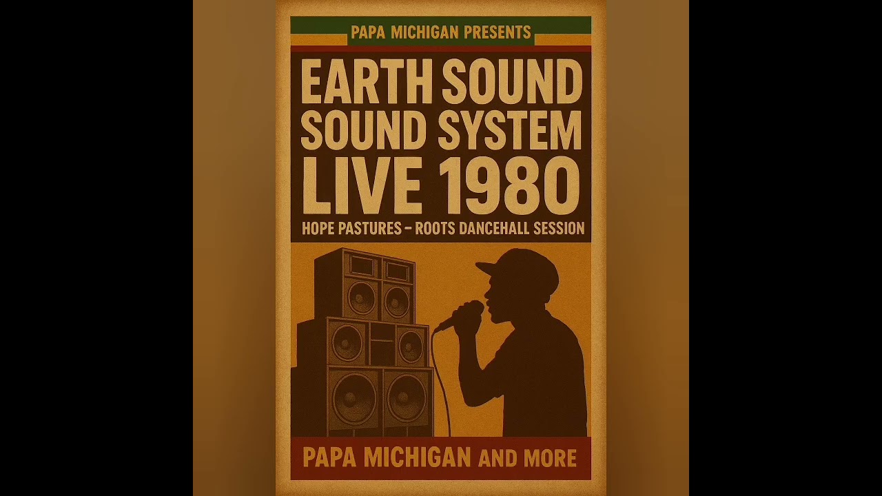 EarthSound Sound System Live 1980 – Hope Pastures | Roots Dancehall Session ft. Papa Michigan & Crew