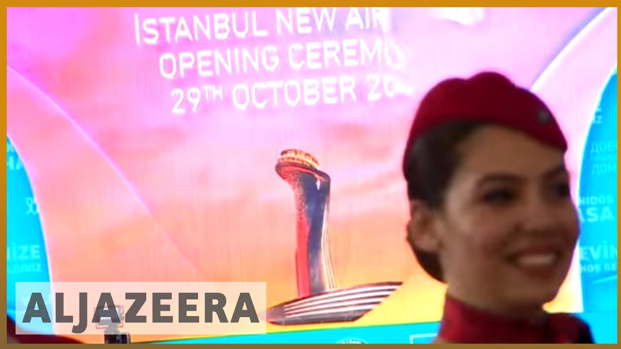 🇹🇷 أردوغان يفتتح مطار إسطنبول، أحد أكبر مطارات العالم | الجزيرة الإنجليزية