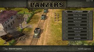 Codename: Panzers (2004) Title Screen & Main Menu