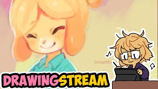 ART/DRAWING STREAM*no sound