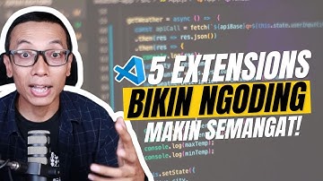 5 Extension VSCode UNIK Untuk Programmer 🤯