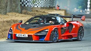 This is the mclaren senna as you've never seen it before! with some
tyres ready to be destroyed, and goodwood festival of speed hillclimb
ahead, it's tim...