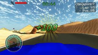 Looney Rally - Dunes: 01'07" [World Record] screenshot 2