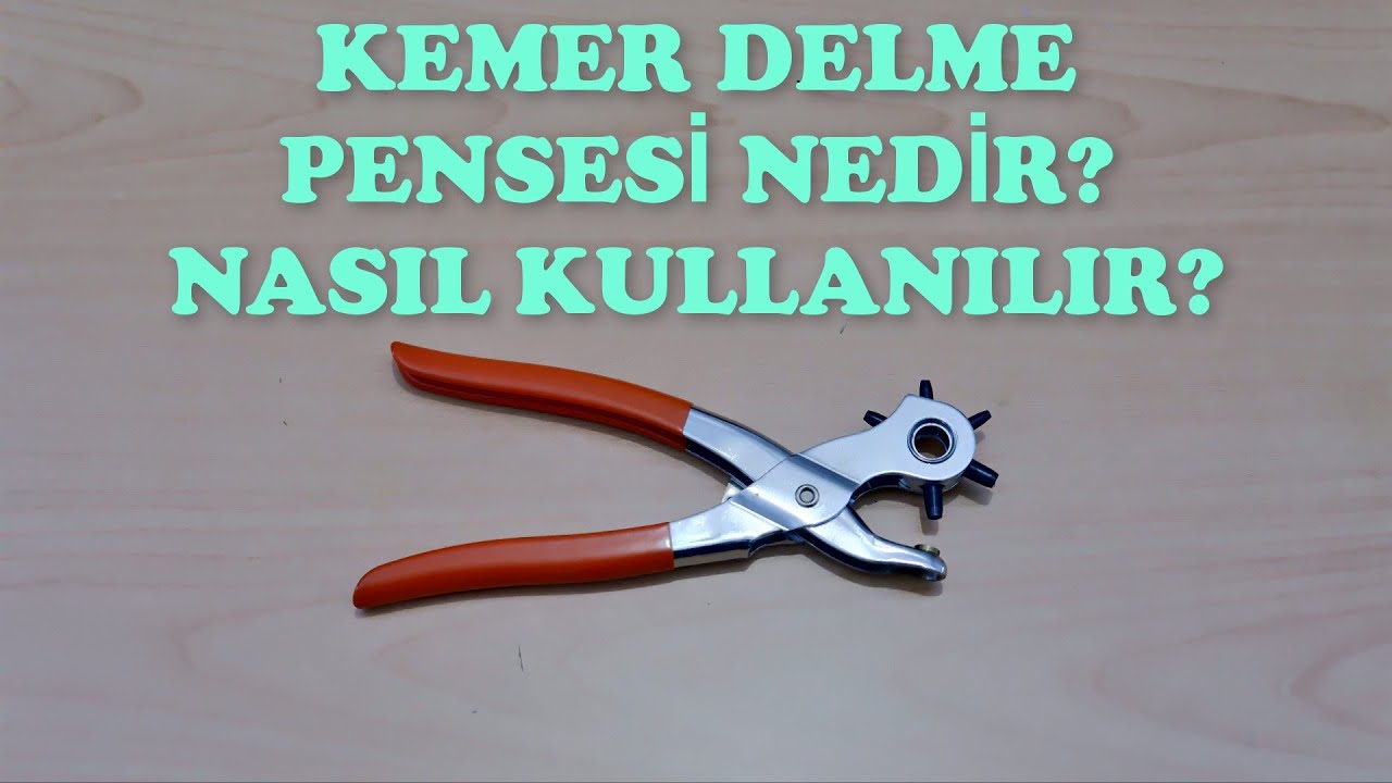 kemer delme pensesi nasil kullanilir youtube