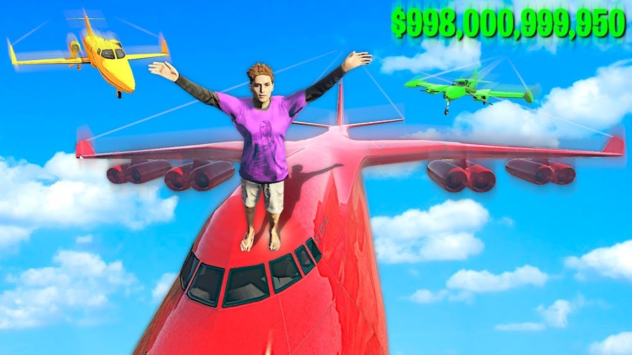 Collecting RARE Billionaire SUPER JETS In GTA 5..