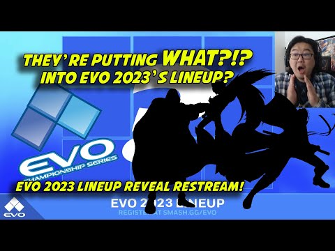 Evo 2023 Lineup Reveal Reactions!