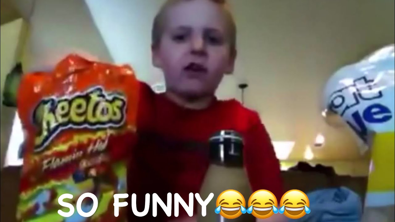 Hot Cheetos and Starbucks kid reaction *SO FUNNY* - Hot Cheetos and Starbucks kid reaction *SO FUNNY*
