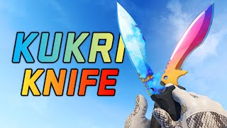 CS2 Kukri Knife Animations and All Skins - Kukri Knife Skins CS2