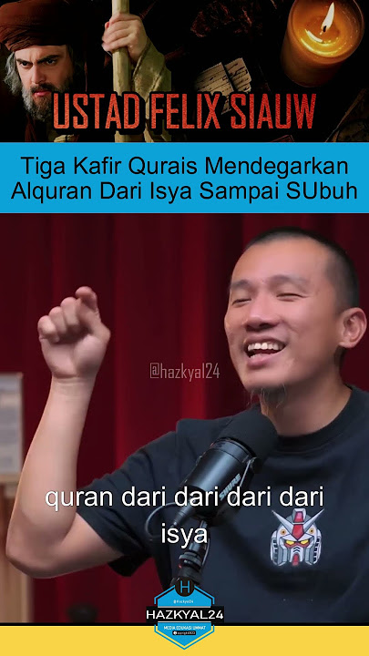 Hate But Love Three Quraysh Infidels Listening to the Quran from Isha to Subuh🛑 Ustad Felix