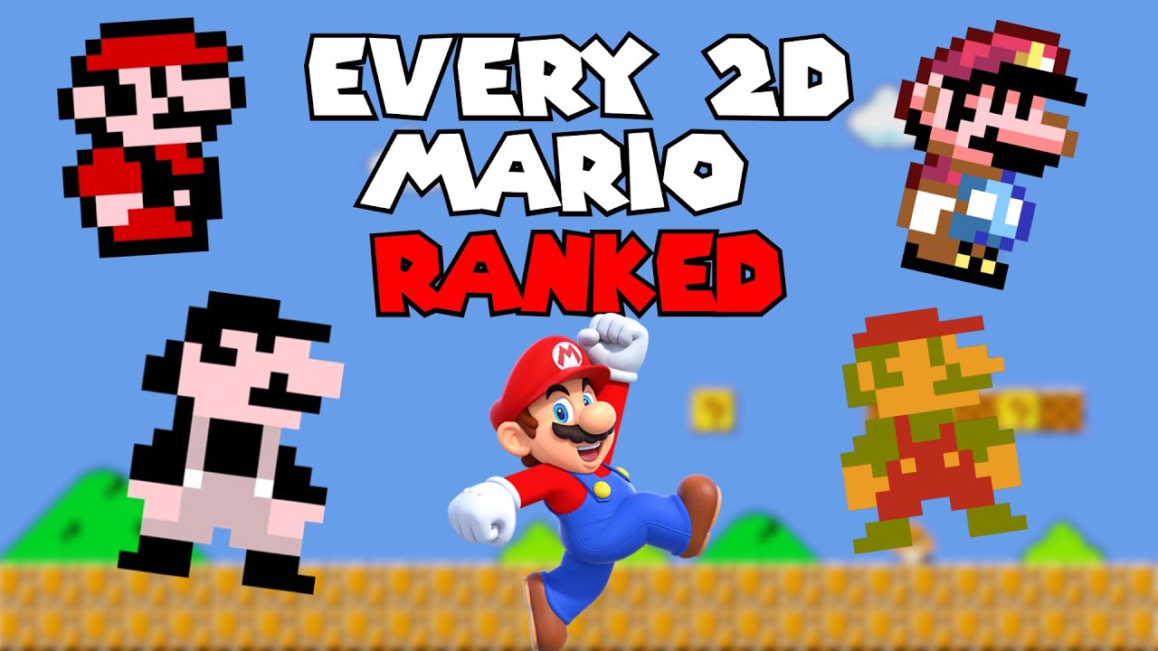 Ranking EVERY 2D Mario Game 