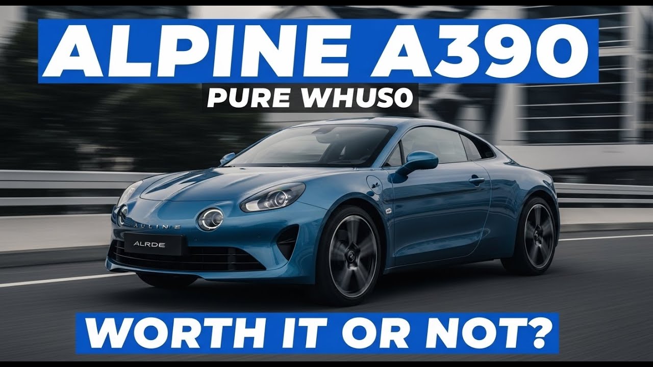 Alpine A390 — Battery electric compact crossover SUV arriving early 2026
