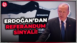 Erdoğan'dan yeni anayasa açıklaması: ''Mevcut anayasa ile yola devam edemeyiz!''
