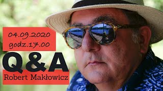 Robert Makłowicz Q&A 04.09.2020 ( zaginiony  odc.13 )