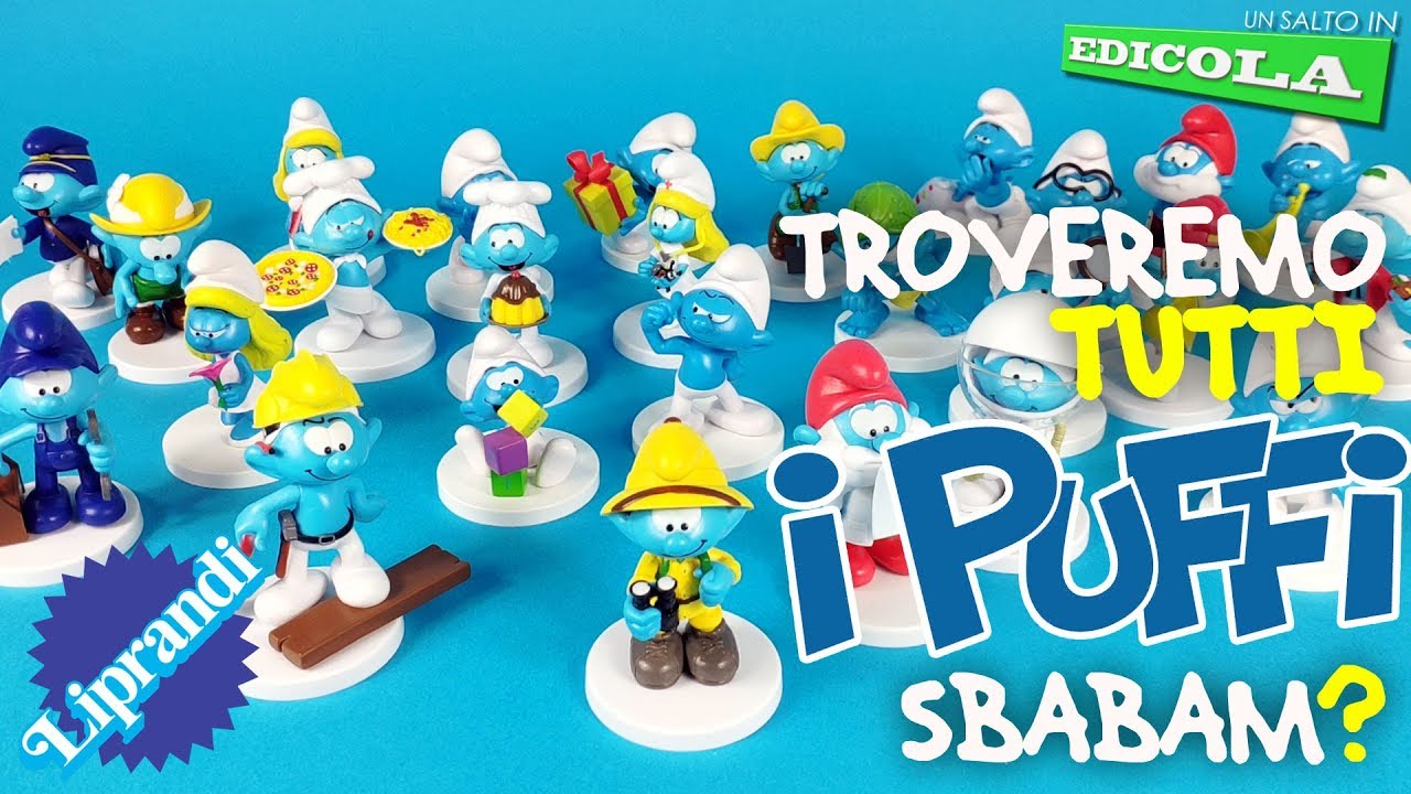 SBABAM - I PUFFI MESTIERI - UN SALTO IN EDICOLA