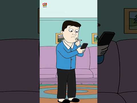 شاهد تأثير التدخين على الرئتين باسلوب كارتوني صحة السجائر  الدخان 