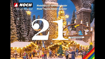 Faller and Noch Advent Calendar Openings: Day 21  #Faller  #Noch #Advent