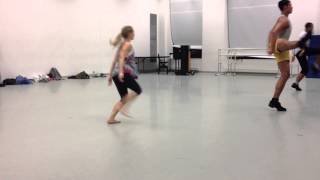 Sarah Nichols Dancing To A Chorus Line