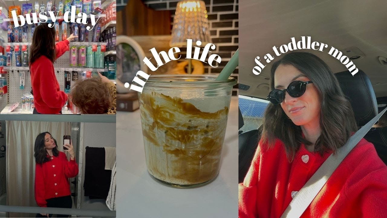 Busy Day in the Life of a Toddler Mom | Toddler Activities, Meal Planning & Target