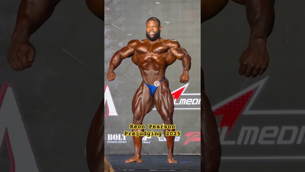 Keon Pearson 2025 Mr Olympia Prejudging 