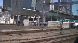 【東海道新幹線700系】ひかり506号左側車窓Ⅰ 静岡～東京 8 June 2014