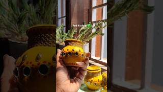 Easy Matka Decoration | Home Decor DIY | Easy Craft Ideas| School Craft  #k_anshaz #diy #craftideas